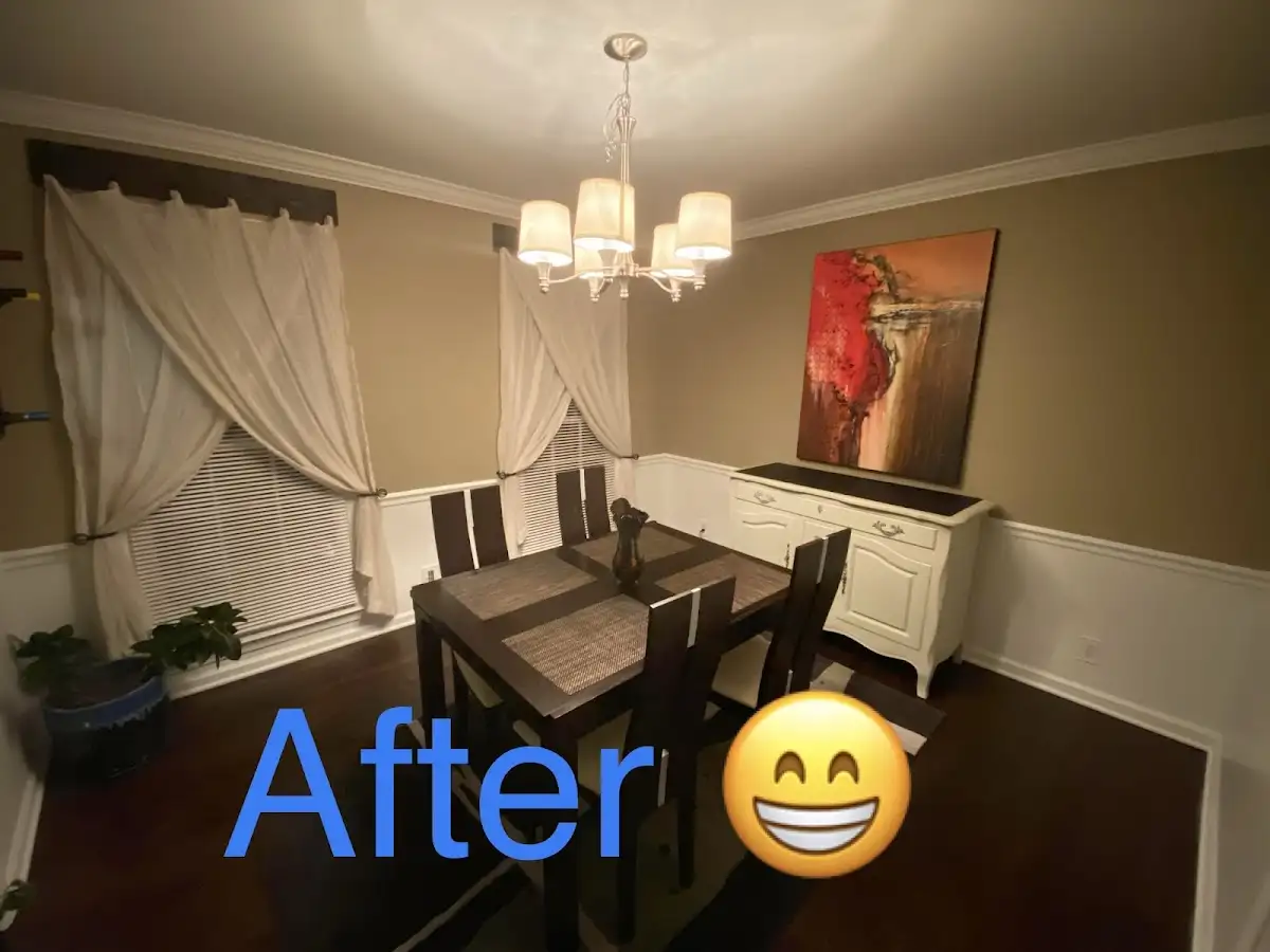 Professional dining room restoration after water damage in Fort Carson