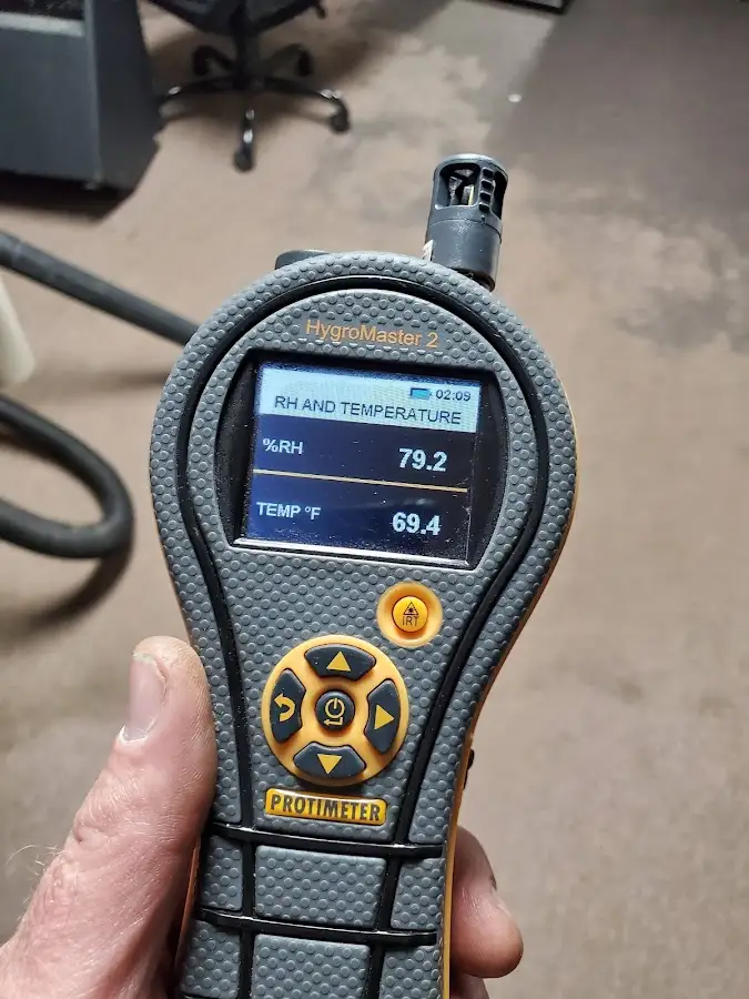 Moisture meter humidity assessment for Fire & Smoke Damage Restoration in Fort Carson